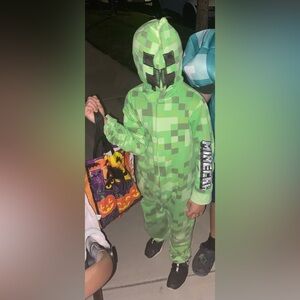Minecraft Green Pixel Hoodie